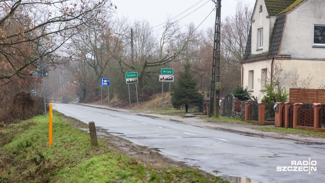 Fot. Robert Stachnik [Radio Szczecin] Przebudowa drogi między Policami a Szczecinem [WIDEO, ZDJĘCIA]