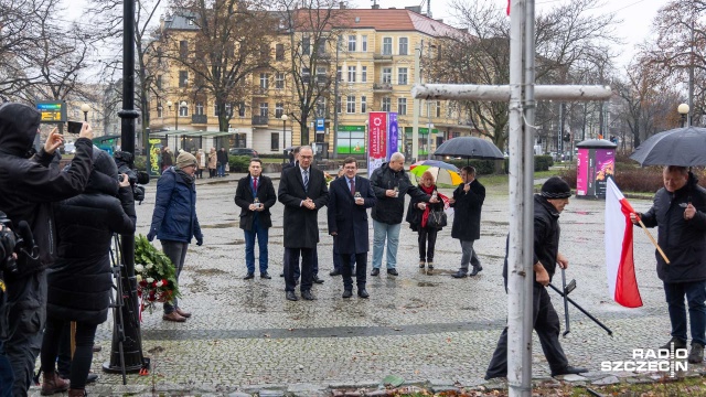 Fot. Robert Stachnik [Radio Szczecin] "Stan wojenny to nie tylko ofiary, ale złamane życiorysy" [WIDEO, ZDJĘCIA]