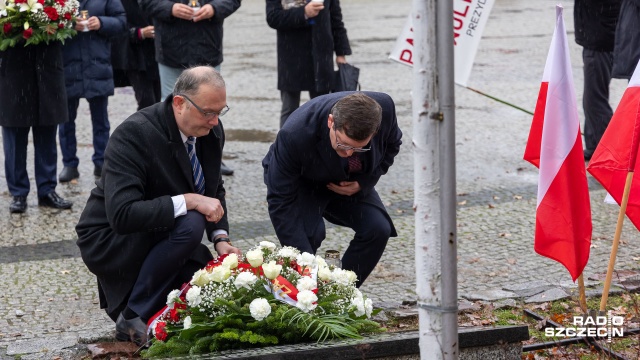 Fot. Robert Stachnik [Radio Szczecin] "Stan wojenny to nie tylko ofiary, ale złamane życiorysy" [WIDEO, ZDJĘCIA]