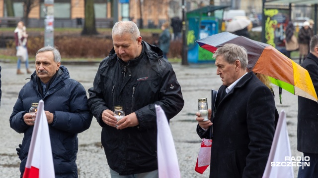 Fot. Robert Stachnik [Radio Szczecin] "Stan wojenny to nie tylko ofiary, ale złamane życiorysy" [WIDEO, ZDJĘCIA]