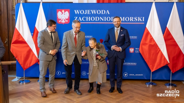 Fot. Robert Stachnik [Radio Szczecin] Opłatek z kombatantami. Pamięć o tych, którzy walczyli o naszą wolność [WIDEO, ZDJĘCIA]