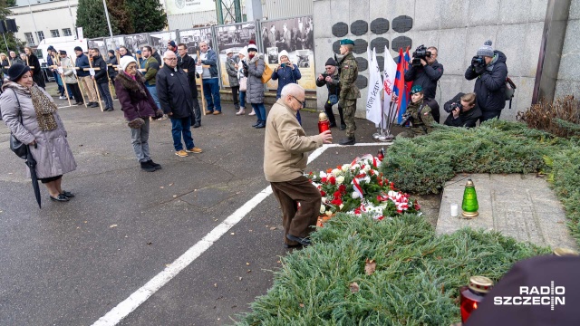 Fot. Robert Stachnik [Radio Szczecin] "Widziałem, kiedy zaczęli do nas strzelać. Widziałem padających ludzi" [WIDEO, ZDJĘCIA]