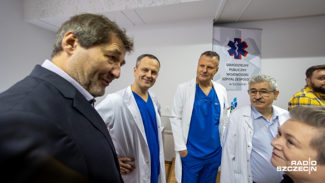 Fot. Robert Stachnik [Radio Szczecin] Nowa poradnia w Szpitalu Wojewódzkim. "Całe leczenie staje się skuteczniejsze" [WIDEO, ZDJĘCIA]