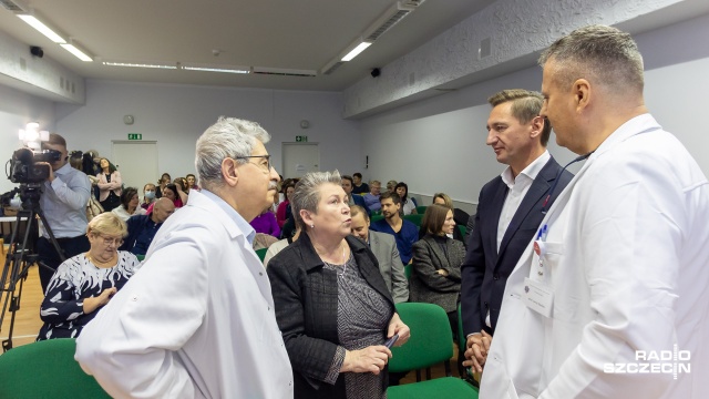 Fot. Robert Stachnik [Radio Szczecin] Nowa poradnia w Szpitalu Wojewódzkim. "Całe leczenie staje się skuteczniejsze" [WIDEO, ZDJĘCIA]