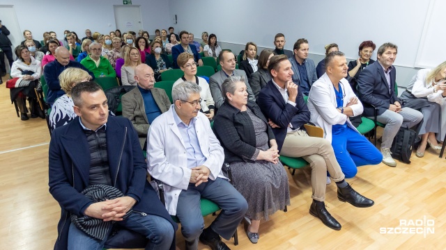 Fot. Robert Stachnik [Radio Szczecin] Nowa poradnia w Szpitalu Wojewódzkim. "Całe leczenie staje się skuteczniejsze" [WIDEO, ZDJĘCIA]