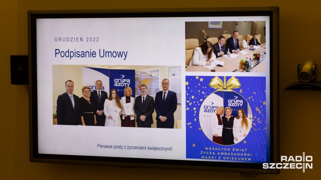 Fot. Robert Stachnik [Radio Szczecin] Wybrano Ambasadora Marki Grupy Azoty [WIDEO, ZDJĘCIA]