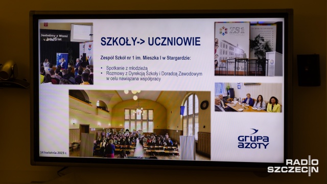 Fot. Robert Stachnik [Radio Szczecin] Wybrano Ambasadora Marki Grupy Azoty [WIDEO, ZDJĘCIA]