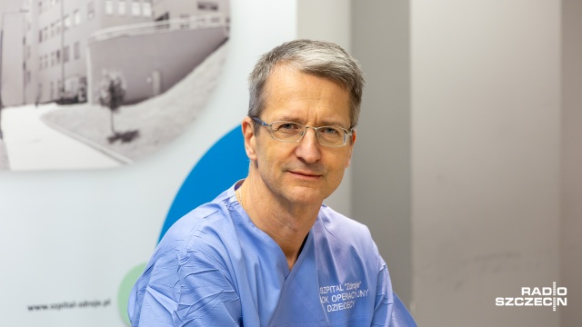 Fot. Robert Stachnik [Radio Szczecin] Laserowa operacja dziecka w szczecińskim szpitalu Zdroje [ZDJĘCIA]