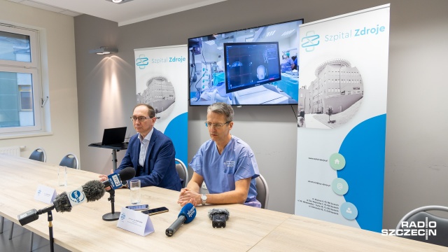 Fot. Robert Stachnik [Radio Szczecin] Laserowa operacja dziecka w szczecińskim szpitalu Zdroje [ZDJĘCIA]