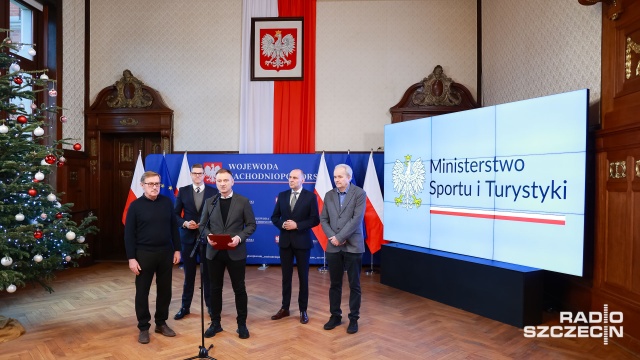 Fot. Robert Stachnik [Radio Szczecin] Były trener Mateusza Sawrymowicza ze stypendium Ministra Sportu