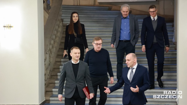 Fot. Robert Stachnik [Radio Szczecin] Były trener Mateusza Sawrymowicza ze stypendium Ministra Sportu