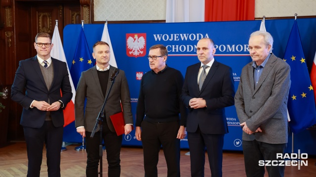 Fot. Robert Stachnik [Radio Szczecin] Były trener Mateusza Sawrymowicza ze stypendium Ministra Sportu