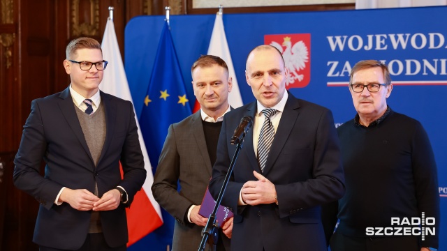 Fot. Robert Stachnik [Radio Szczecin] Były trener Mateusza Sawrymowicza ze stypendium Ministra Sportu