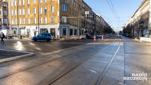 Fot. Robert Stachnik [Radio Szczecin] Zmiany dla kierowców na placu Zwycięstwa [WIDEO, ZDJĘCIA]