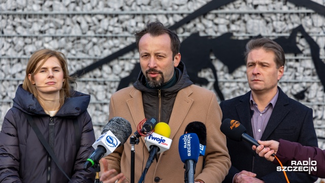 Fot. Robert Stachnik [Radio Szczecin] "Nie potrzebujemy petard, by witać Nowy Rok, a tym bardziej nie potrzebują tego zwierzęta" [WIDEO, ZDJĘCIA]