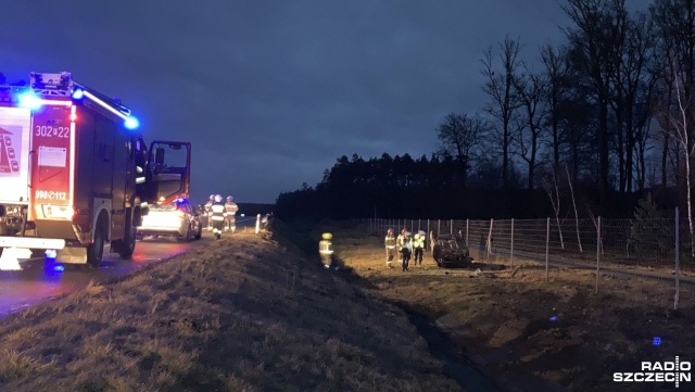 Jedna osobo została ranna w wypadku, do którego doszło na drodze S3. Chodzi o odcinek między Gorzowem Wielkopolskim a węzłem Myślibórz.