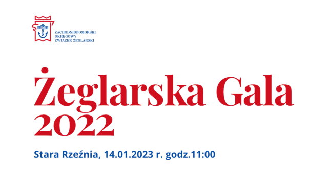 To coroczne spotkanie środowiska żeglarzy z całego województwa. W szczecińskiej Starej Rzeźni odbędzie się w sobotę Żeglarska Gala. Wydarzenie organizuje Zachodniopomorski Okręgowy Związek Żeglarski.