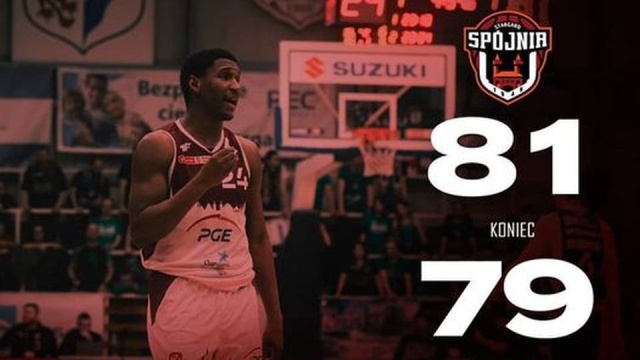 Sensacyjnie zakończył się mecz (16. kolejka Ekstraklasy) rozegrany między koszykarzami PGE Spójni Stargard ze Śląskiem Wrocław. Wynik: 81:79.