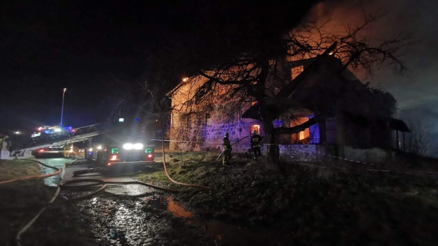 Kolejny pożar na terenie dawnej gorzelni