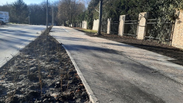 Szczecińscy rowerzyści mogą korzystać z nowej ścieżki rowerowej.