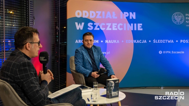 Dopaść Morawieckiego w Przystanku Historia. Autor obszernej biografii Kornela Morawieckiego, dziennikarz radiowy i telewizyjny Bogdan Rymanowski promuje w Szczecinie swoją najnowszą książkę.
