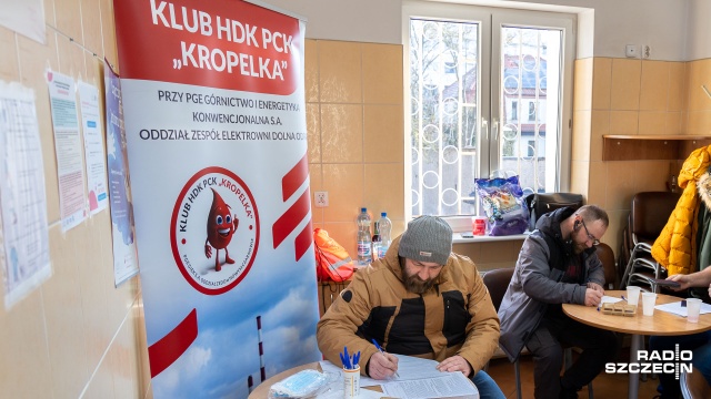 Pierwszy raz w tym roku oddali krew - za nami gryfińska Kropelka. Honorowe akcje klubu PCK organizowane są cyklicznie, a idea jest prosta - nieść pomoc potrzebującym.