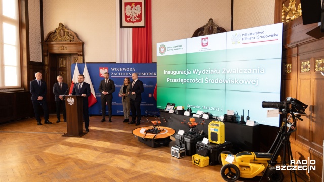 Wydział Zwalczania Przestępczości Środowiskowej rozpoczyna pracę w Zachodniopomorskiem.