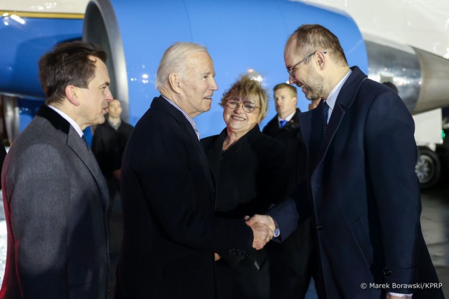Wiceminister spraw zagranicznych powiedział, że wizyta amerykańskiego prezydenta Joe Bidena w Kijowie była mocnym sygnałem poparcia dla Ukrainy.