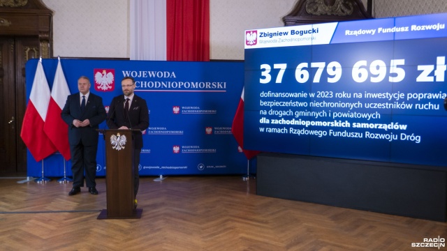 Ponad 37 milionów złotych trafi do zachodniopomorskich samorządów na poprawę bezpieczeństwa. Chodzi o głównie niechronionych uczestników ruchu drogowego.