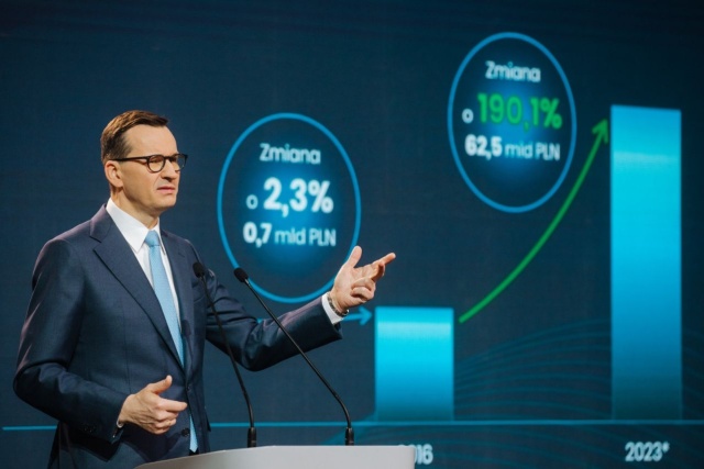 Deficyt budżetu państwa za 2022 rok niższy niż zakładał rząd. To 12 miliardów 400 milionów złotych wobec planowanych niespełna 30 miliardów złotych - poinformował premier Mateusz Morawiecki.