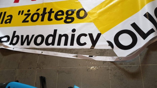 Chodzi o zwolenników i przeciwników tzw. zółtego wariantu drogi dojazdowej do Zachodniej Obwodnicy Szczecina.