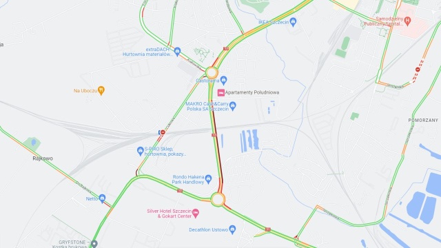 Przez remont na ul. Cukrowej korkuje się ulica Południowa