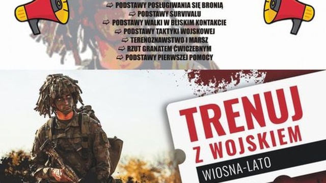 12. Baza Bezzałogowych Statków Powietrznych w Mirosławcu zaprasza na spotkanie w ramach akcji Trenuj z wojskiem. To w następną sobotę, 15 kwietnia, ale można już zgłaszać się do udziału w tym wydarzeniu.