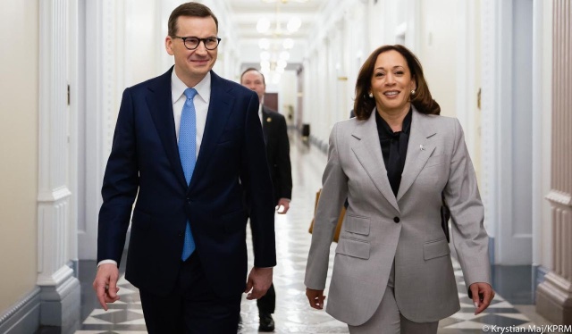 Biały Dom po spotkaniu Harris - Morawiecki