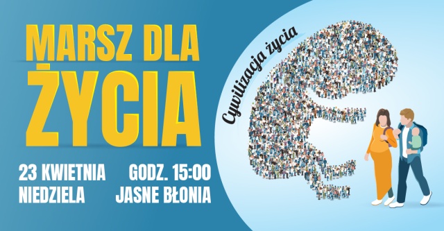 Za tydzień w niedzielę ulicami Szczecina przejdzie Marsz dla Życia. Największa manifestacja w obronie życia od poczęcia do naturalnej śmierci w Polsce, co roku, gromadzi kilkanaście tysięcy ludzi.