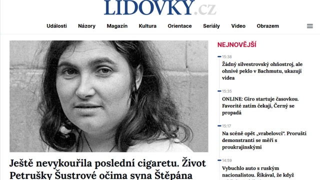 W wieku 75 lat zmarła czeska dysydentka, publicystka i tłumaczka, Petruka ustrov.O jej śmierci poinformował portal Lidovych Novin, z którymi przez lata była związana.