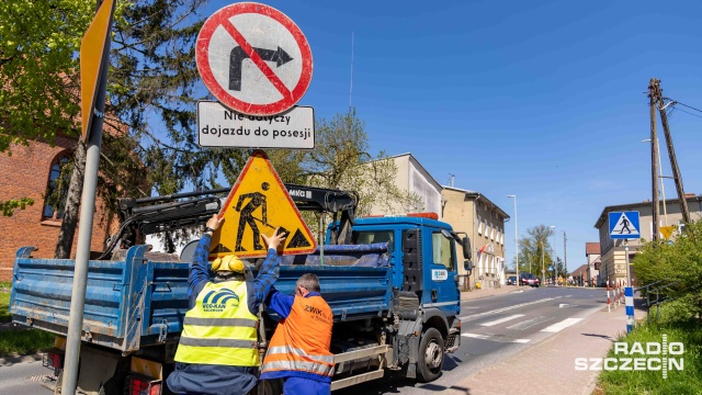 Mamy kolejną nieplanowaną zmianę organizacji ruchu na ulicach Szczecina.