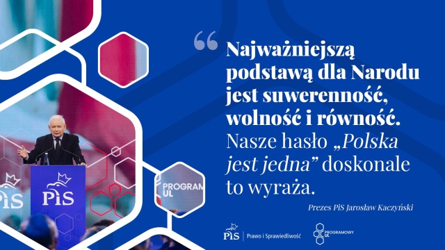 Prezes Prawa i Sprawiedliwości Jarosław Kaczyński w trakcie sobotniej konwencji swojej partii przedstawił szczegóły prac nad przyszłym programem wyborczym ugrupowania.