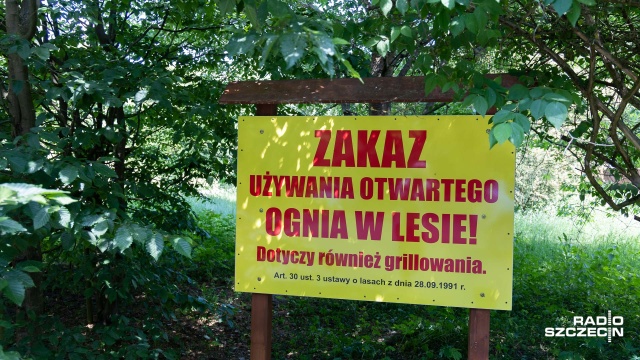 Trzeci, czyli najwyższy stopień zagrożenia pożarowego ogłoszono w większości nadleśnictw w województwie zachodniopomorskim.