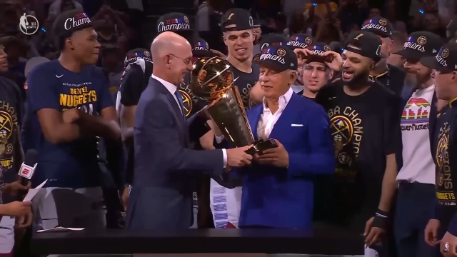 Koszykarze Denver Nuggets zdobyli mistrzostwo NBA.