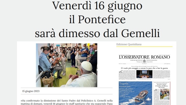 Przed godz. 9 rano, zgodnie z wczorajszymi zapowiedziami lekarzy, papież opuścił klinikę Gemelli. Dziewięć dni temu Franciszek przeszedł operację jamy brzusznej z powodu bolesnej przepukliny.