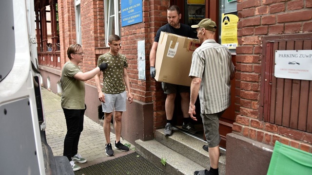 Kolejny raz w Ukrainę, busem załadowanym po dach, wyruszył ze szczecińskiego Oddziału Związku Ukraińców w Polsce pan Serhiej. Tym razem wiezie swoim samochodem pomoc do szpitala w Chersoniu.