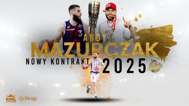 Rozgrywający podpisał nowy kontrakt ze szczecińskim klubem ważny do końca czerwca 2025 roku. 29-letni zawodnik MVP sezonu zasadniczego Energa Basket Ligi poprowadził Wilki Morskie do pierwszego w historii Mistrzostwa Polski.