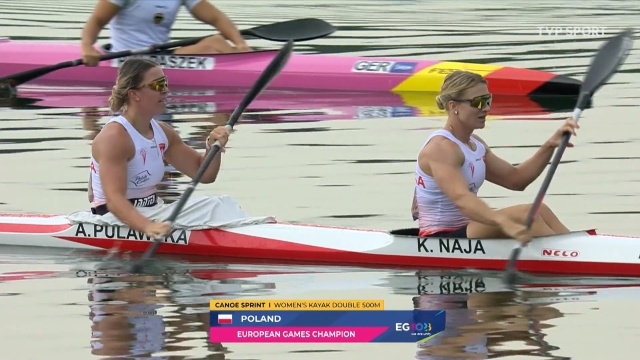 Mieszkająca w Wałczu Karolina Naja wywalczyła w piątek złoty medal Igrzysk Europejskich Kraków - Małopolska 2023 w kajakarstwie.