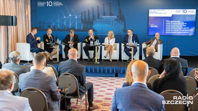 W Szczecinie trwa 10. Międzynarodowy Kongres Morski. Drugi dzień wydarzenia poświęcony był na debaty i prelekcje powiązane z branżą morską.