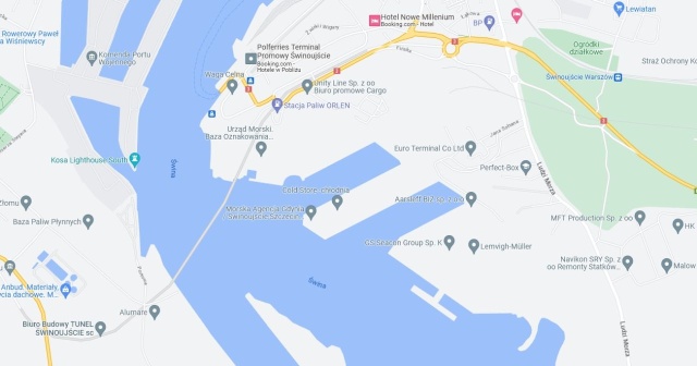 Tunel w Świnoujściu już widoczny w mapach online. Przejazd pod Świną jest możliwy od ubiegłego piątku, mapy takich firm jak Google czy Apple jednak do dziś go nie uwzględniały, nie pokazywały też dróg dojazdowych.