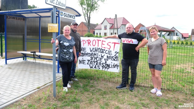 Mieszkańcy Glewic sprzeciwiają się budowie spalarni odpadów medycznych w ich miejscowości. Inwestycja ma powstać na gruntach należących do Portu lotniczego Szczecin-Goleniów.