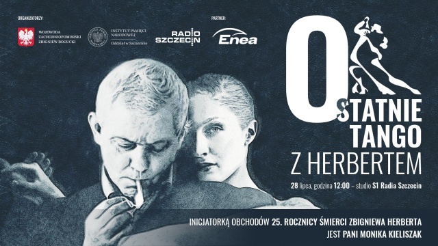 To będzie spotkanie z twórczością Księcia Poetów w niecodziennym wydaniu. Monodram Ostatnie Tango z Herbertem Przemysława Tejkowskiego odbędzie się w Studiu S1 Radia Szczecin.