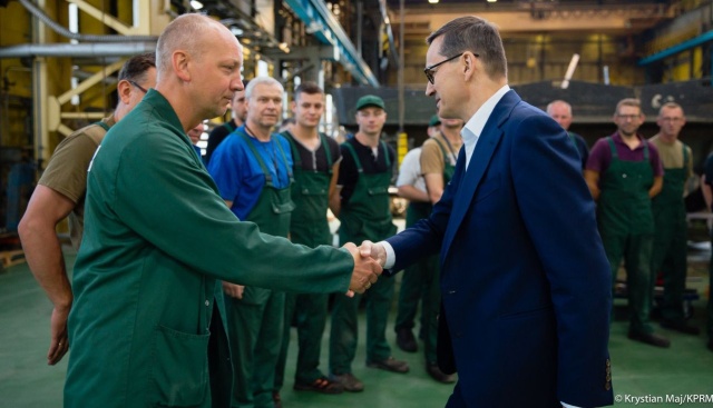 Premier Mateusz Morawiecki powiedział, że inwestycje lokalne i współpraca w tej kwestii z samorządami to znak firmowy rządu Zjednoczonej Prawicy.