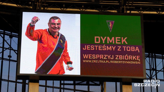 To był najbardziej wzruszający moment meczu piłkarzy Pogoni z Widzewem Łódź zakończonego zwycięstwem szczecinian 2:1.